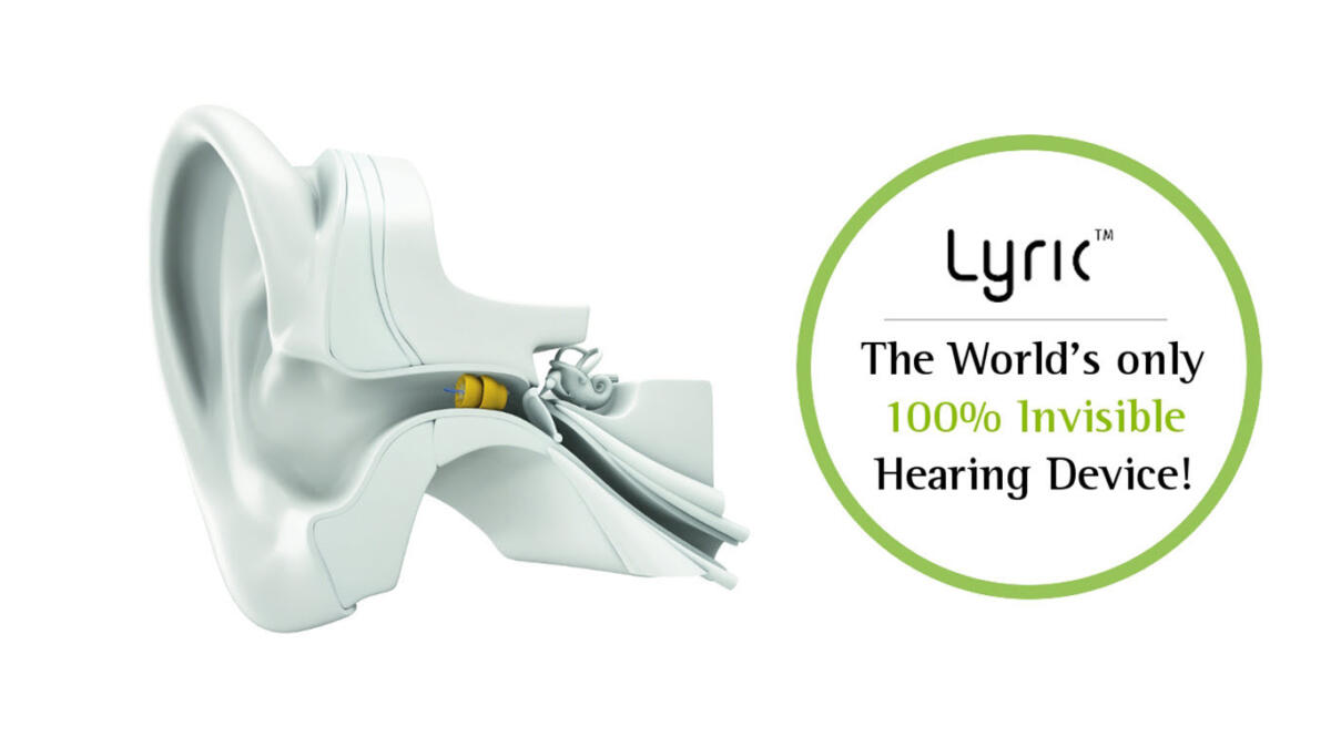 Lyric Hearing Aids Sound Relief Tinnitus Hearing Center